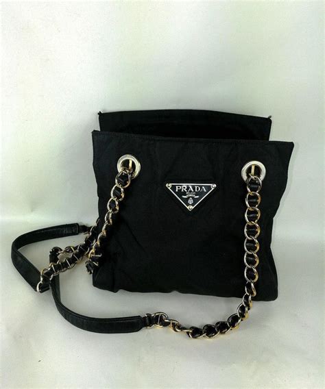 borsa donna prada catena oro|Prada Livermore.